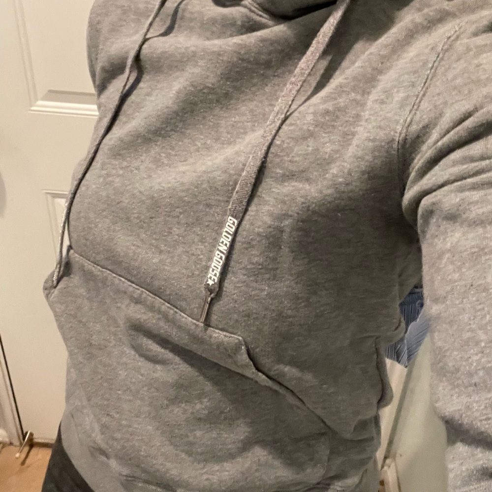 Golden Goose Gray Textured Sweater